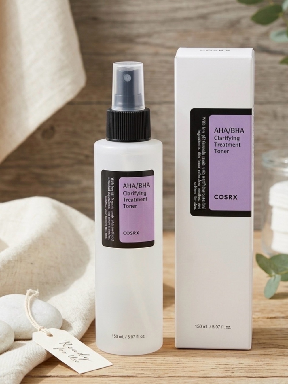 COSRX AHA/BHA Clarifying Treatment Toner Exfoliating for Acne 150 mL